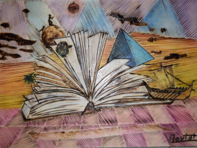 A livre ouvert